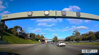 DASH CAM AUSTRALIA VICTORIA MELBOURNE  driving from Toorak to Phillip Island exit [upl. by Teraj]