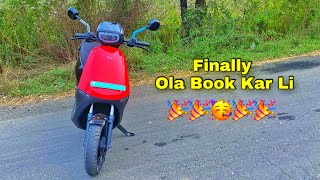 Ola Booked Kar Li 🎉🎉🎉 ola olas1x electricscooter [upl. by Hannasus703]