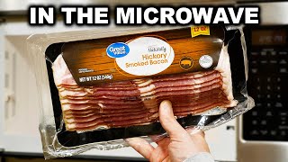 How To Cook Bacon in the Microwave [upl. by Airtemad]