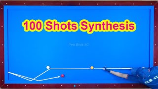 100 Best Shots carom 3cushion billiards tutorial beginner basics [upl. by Memory]