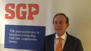 Van der Staaij kandidaat voor lijsttrekkerschap SGP [upl. by Breen]