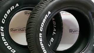 Infinity Rodas Apresenta Pneu Cooper Cobra Radial GT 235 60 R15 e 275 60 R15 Alto Padrão [upl. by Deryl]