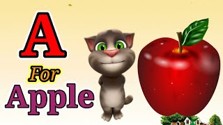 A for apple । अ से अनार। a for apple b for ball c for cat । phonics song । kids song।abcd rhymes।21। [upl. by Iatnahs309]