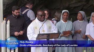 LOURDES UNITED IN PRAYER  20230716  HOLY ROSARY [upl. by Thaine]