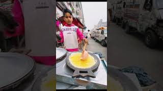 ⚡ Egg dosa making ⚡shorts telugufoodie esangathulu streetfood foodie omelette [upl. by Wyon]