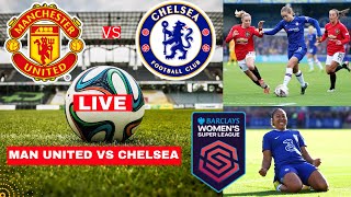 Manchester United vs Chelsea Women Live Stream Super League WSL Football Match Score Highlights Vivo [upl. by Ecydnarb386]