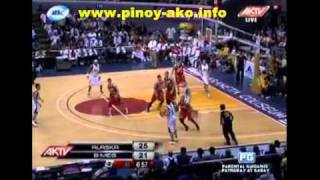 PBA Alaska vs BMeg Llamados Part 2  October 12 2011 [upl. by Lettie]