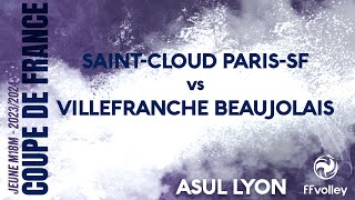 2024 CDF M18M  SAINTCLOUD vs VILLEFRANCHE  tour préliminaire [upl. by Behrens]