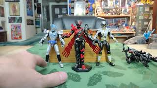 Kamen Rider Sodo figures LupinXBuild Phoenix robot and CrossZ dragonjellySclashdriver version [upl. by Ahsiuq205]