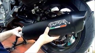 BMW K 1600 GT GTL ISTRUZIONI SCARICO GPR EXHAUST SYSTEM FITTING INSTRUCTIONS [upl. by Janet174]