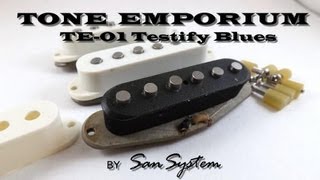 Pickup s Tone Emporium TE01 Testify Blues [upl. by Inalial844]