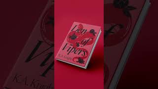 Day 7 Den of Vipers redesign bookcoverdesign bookcover bookcoverart [upl. by Lion267]