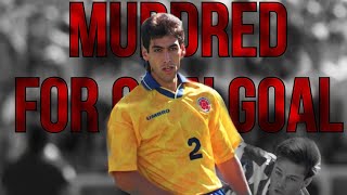 Andrés Escobar  Murdered For Own Goal Colombia 1994 FIFA World Cup History  UrduHindi  Maasb TV [upl. by Armitage]