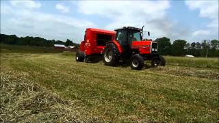 2900 Series Massey Ferguson Round Balers by Hesston [upl. by Beacham]