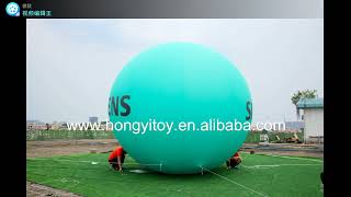 5m giant inflatable advertising helium balloon [upl. by Ruon]