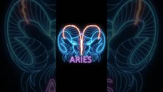 Aries Zodiac Sign Symbol with AeroSpiritualGate zodiacsigns aries horoscope meditation [upl. by Plotkin]