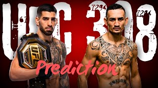 UFC 308 Topuria vs Holloway Prediction  SubmissionScript [upl. by Ellevart30]