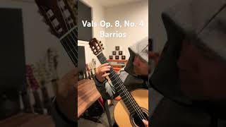 Best Classical Guitar Waltz Vals Op8 No 4 Agustin Barrios classicalguitar guitarwaltz guitar [upl. by Emanuel]