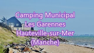 Camping municipal de Hauteville sur Mer Manche 50 [upl. by Corella]