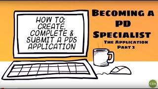 Becoming a PD Specialist The Application Part 2 [upl. by Nanreh]