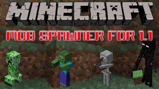 Mob Spawner For 11 Tutorial [upl. by Dione]