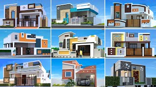 Top 40 Beautiful Small Budget House Designs For Single Floor Houses  Ground Floor House Designs [upl. by Florina160]