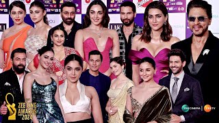 Zee Cine Awards 2024 Full Show  Shahrukh Khan Alia Bhatt Kiara Advani Shahid Kapoor  Red Carpet [upl. by Annael]