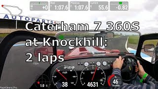 Caterham 7 360S Knockhill S4 180615 [upl. by Rafi]