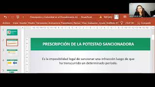 PRESCRIPCIÓN Y CADUCIDAD DEL PROCEDIMIENTO SANCIONADOR [upl. by Rintoul591]