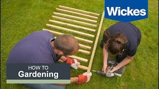 How to Assemble Deck Railings with Wickes [upl. by Anatsirhc]