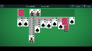 Arkadium Spider Solitaire  Walkthrough [upl. by Airtap]