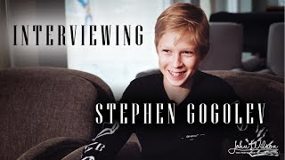 STEPHEN GOGOLEV EXCLUSIVE INTERVIEW by John Wilson Blades [upl. by Eniroc]