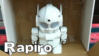 Rapiro Raspberry Pi Robot  Assembly and first tests [upl. by Cicero]