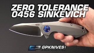 Zero Tolerance 0456 Sinkevich CTS 204P Flipper Overview [upl. by Atirec549]