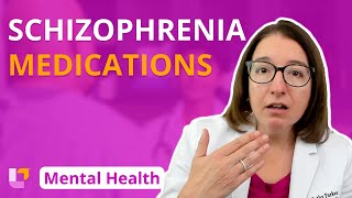 Medications for Schizophrenia Therapies  Psychiatric Mental Health  LevelUpRN [upl. by Enyleve59]