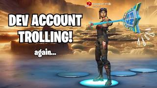 Trolling People with a Fortnite Dev Account Part 2 [upl. by Nosdivad]