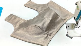 Princess cut blouse cutting and stitching tutorial  Princes Cut Blouse Design [upl. by Reinertson]