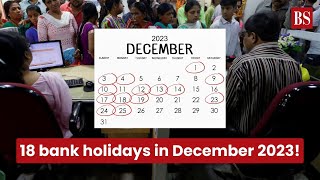 List of bank holidays in December 2023 [upl. by Ymar]