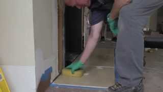 Part 1 of 4 How to Install a Fireplace Mantel Chimney Piece amp Hearth [upl. by Bramwell]