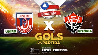 UNIRB 3 x 3 VITORIA  GOLS DA PARTIDA  BaianãoNaTVE [upl. by Orv]