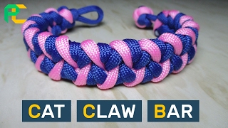 Cat Claw Paracord Bracelet without buckle [upl. by Nneb]