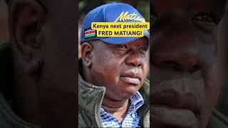 Kenya next president FRED MATIANGI comedy funny trending youtubeshorts shorts love kenya [upl. by Asirb314]