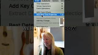 Tutorial Midi RealTime Properties in Pro Tools shorts [upl. by Ardiek441]