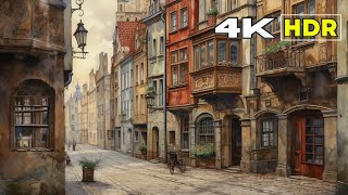 Krakow VOTED The most BEAUTIFUL Polish city  4K with 3D SOUND Virtual Walking Tour [upl. by Siletotsira]