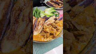 Short Vlog  karekare from scratch recipe  popular Filipino dish [upl. by Repohtsirhc94]