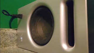 Vizio subwoofer flexing HARD [upl. by Brownson]