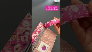 How to assemble Zipper Panel  Travel Case for Mini Iron  Sewing Bag [upl. by Faline]