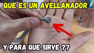 QUE ES UN AVELLANADOR Y PARA QUE SIRVE [upl. by Arvie]