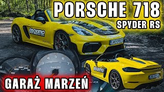 Posche 718 Spyder RS  Garaż Marzeń [upl. by Romeu755]