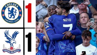 Crystal Palace vs Chelsea  HIGHLIGHTS  Premier League 2425  Nicolas Jackson Goal [upl. by Seyler59]